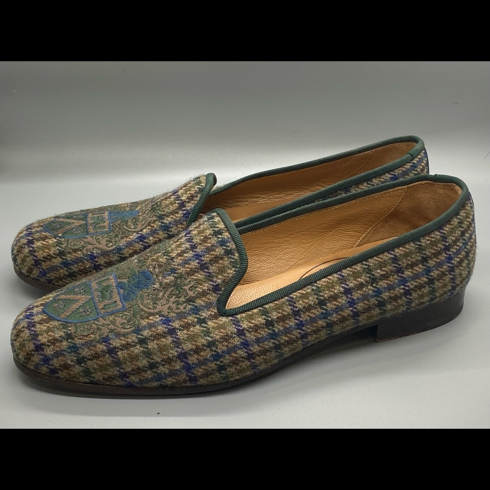 Stubbs and Wootton LIMITED EDITION size 8 loafers.